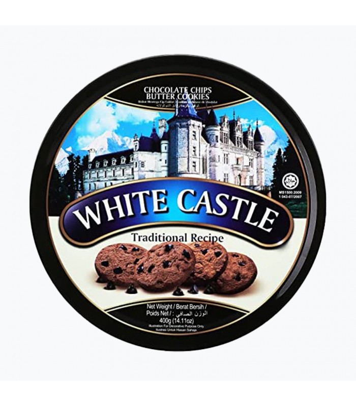 3321-thickbox_default-byskwyyt-kadwyy-white-castle-400g کوکی وایت کسل شکلاتی 400 گرم - Image 1