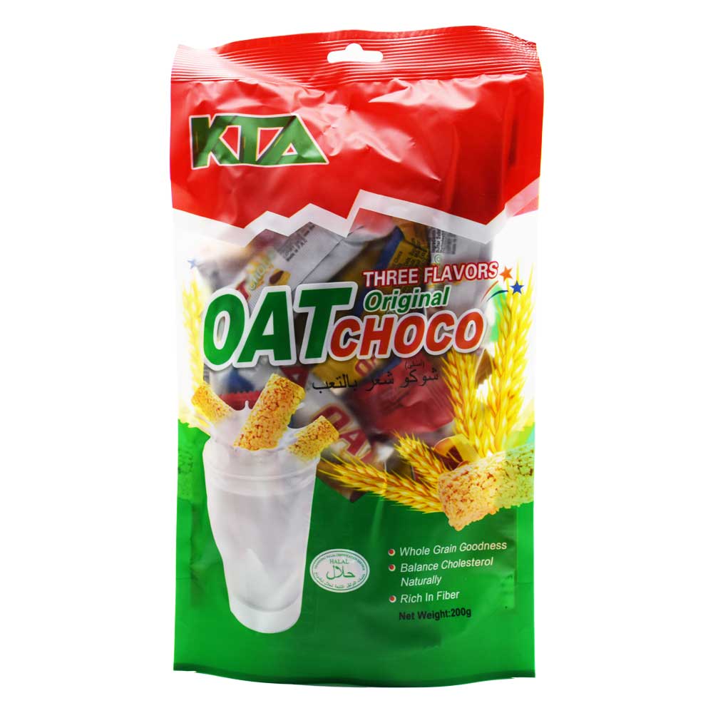 شکلات غلات مغذی اوت چوکو Oat Choco مدل سه طعم بسته 200 گرمی شکلات غلات مغذی اوت چوکو Oat Choco مدل سه طعم بسته 200 گرمی