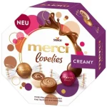 شکلات کادویی مرسی لاولیز lovelies کرمی 185 گرم