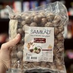 تصویر ماکادمیا وانیلی یک کیلویی تازه و درشت، مناسب پذیرایی و مصرف روزانه با طعم خاص