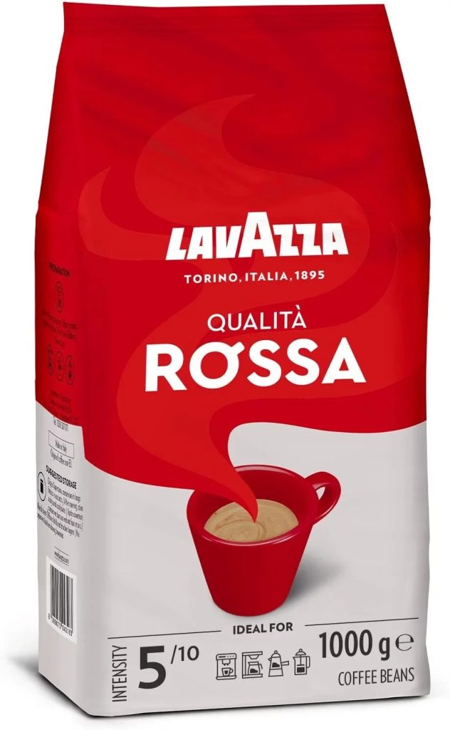 دانه قهوه لاوازا کوالیتا روسا (Lavazza Qualita Rossa) 1 کیلوگرمی