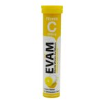 قرص جوشان ایوام Evam اصل آلمان مدل ویتامین سی 240 میلی گرم بسته 20 عددی