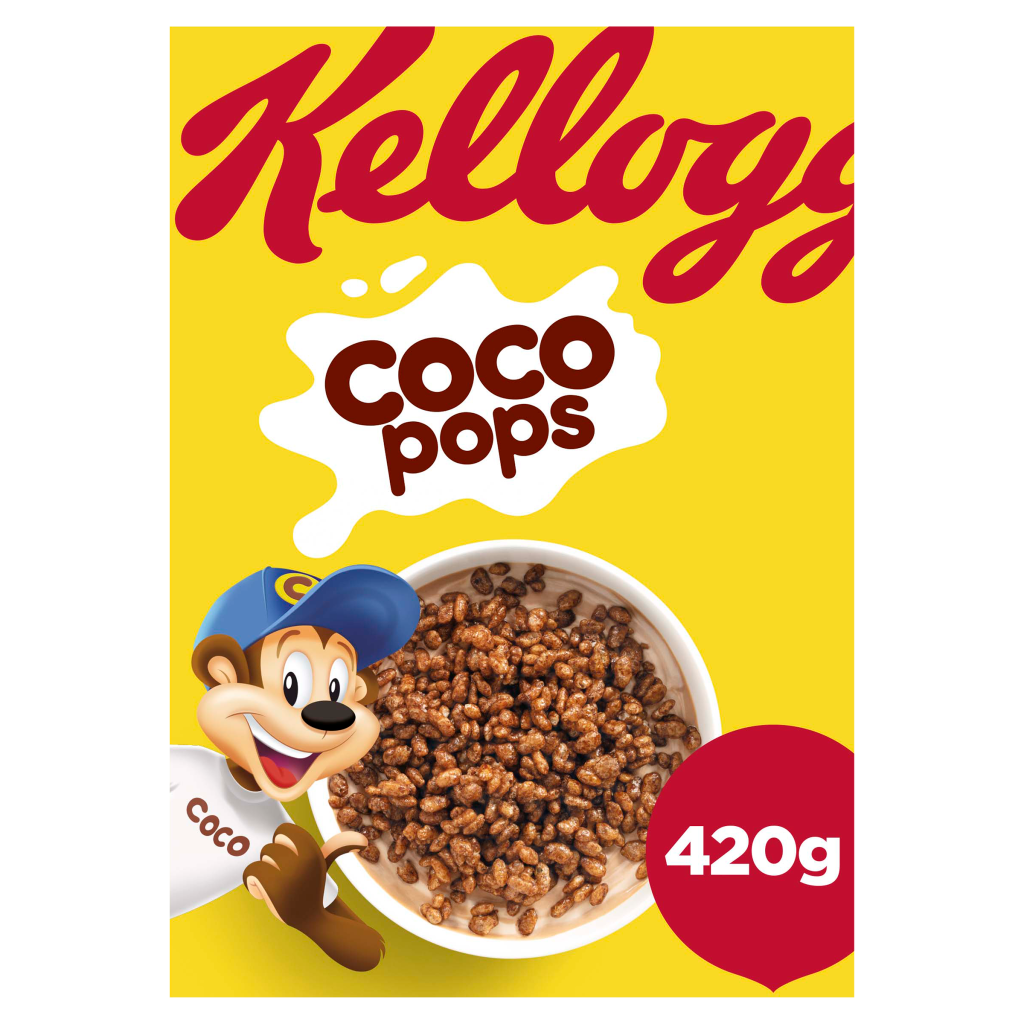 غلات صبحانه شکلاتی کلاگز ۴۲۰ گرمی مدل Coco Pops غلات صبحانه شکلاتی کلاگز ۴۲۰ گرمی مدل Coco Pops