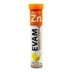 قرص جوشان ایوام Evam اصل آلمان مدل زینک و ویتامین سی بسته 20 عددی