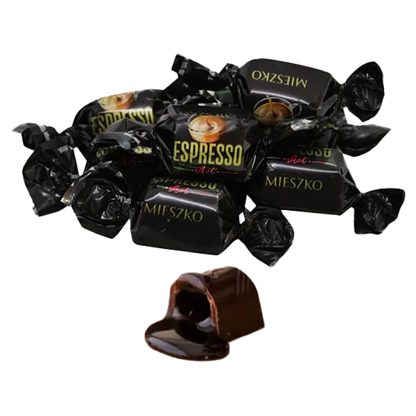 شکلات اسپرسو شات پذیرایی MIESZKO ESPRESSO shot بسته 100 گرمی