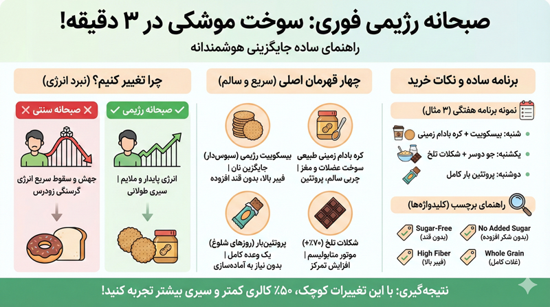 صبحانه رژیمی فوری