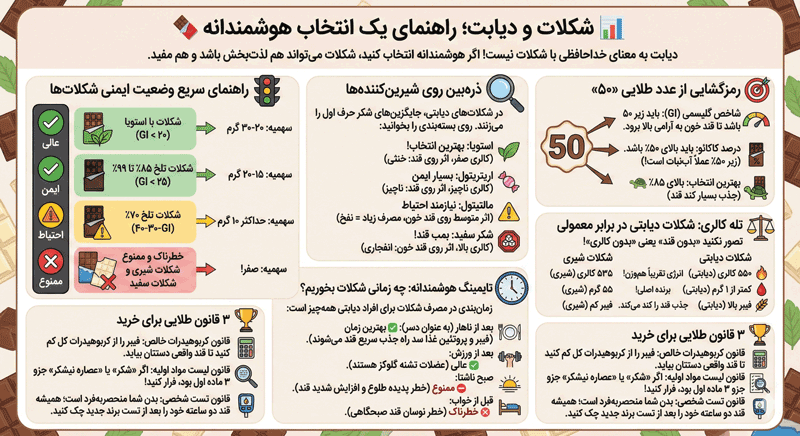شکلات مخصوص افراد دیابتی