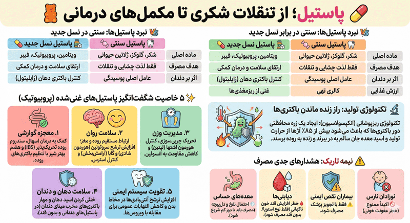 پاستیل برای چی خوبه