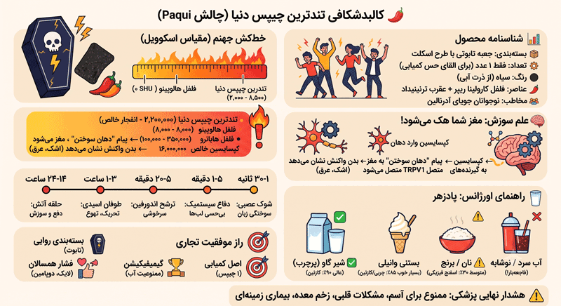 تند ترین چیپس دنیا